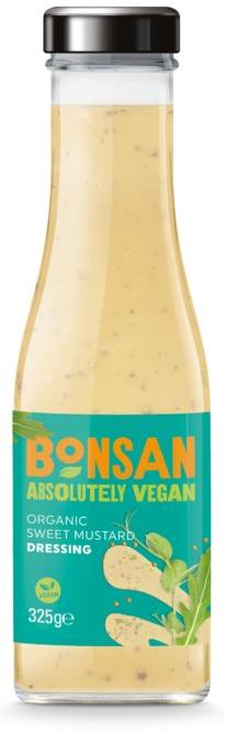 Dressing salate cu mustar dulce eco-bio 325ml, bonsan