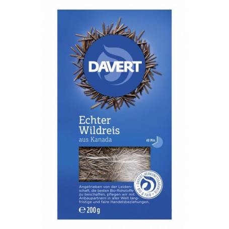 Orez salbatic, eco-bio, 200g - DAVERT