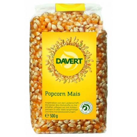 Porumb pentru popcorn, eco-bio, 500g - DAVERT