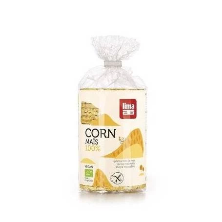 Rondele din Porumb expandat, eco-bio, 120 g, Lima