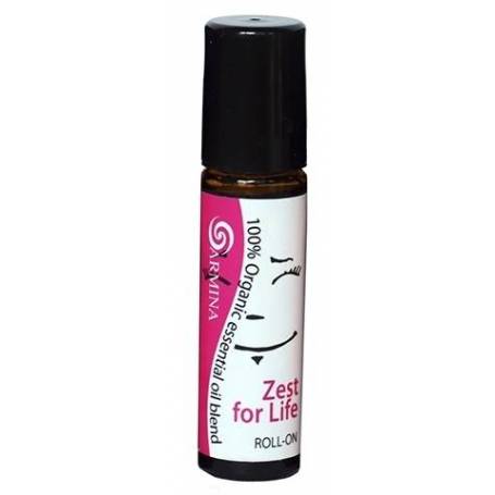 Roll-on blend din uleiuri esentiale ZEST FOR LIFE, eco-bio, 10 ml, Armina