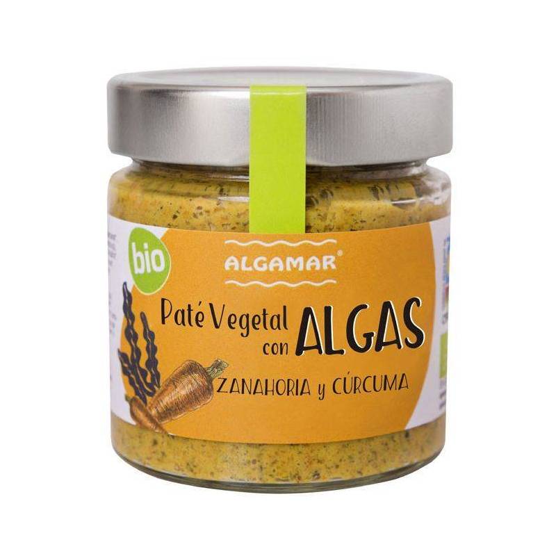 Crema tartinabila cu alge, morcovi si turmeric, eco-bio, 180 g,