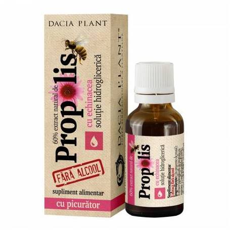 Propolis cu Echinacea fara alcool - 20ml - Dacia Plant