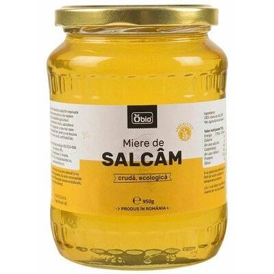 Miere de salcam cruda, eco-bio, 950g - obio