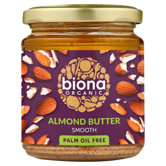 Biona Organic Unt de migdale, crema smooth eco-bio 170g biona