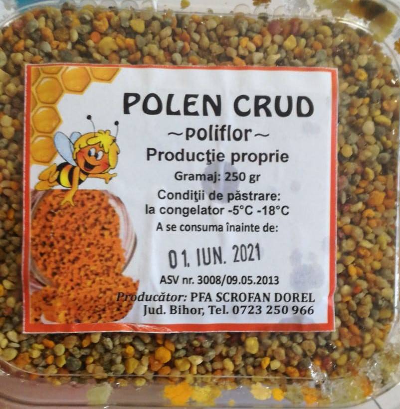 Polen crud poliflor 250g