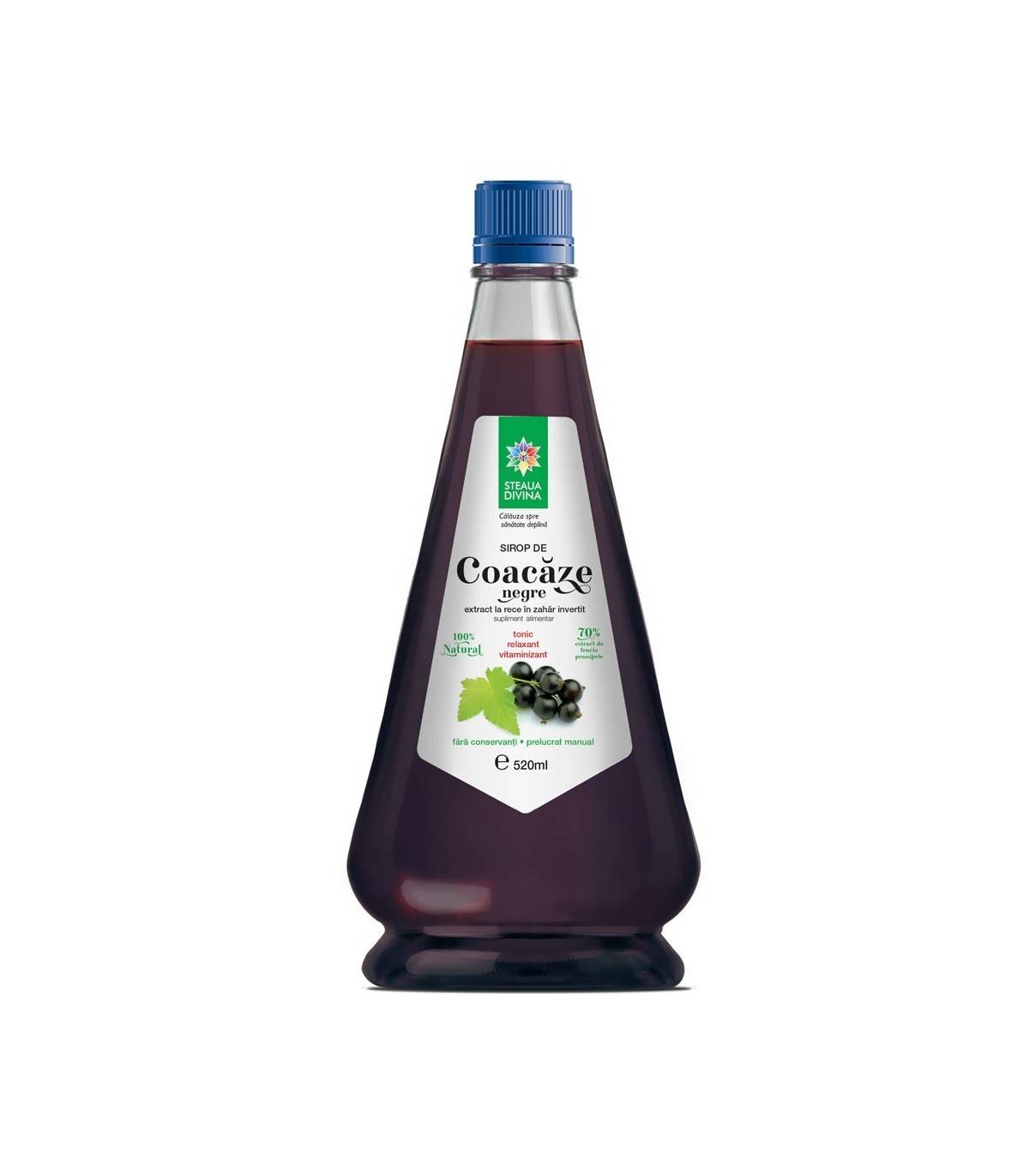 Sirop de coacaze negre 520ml, steaua divina