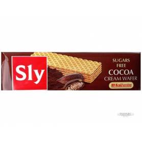 Napolitane fara zahar cu crema de cacao, 20g, Sly Nutritia