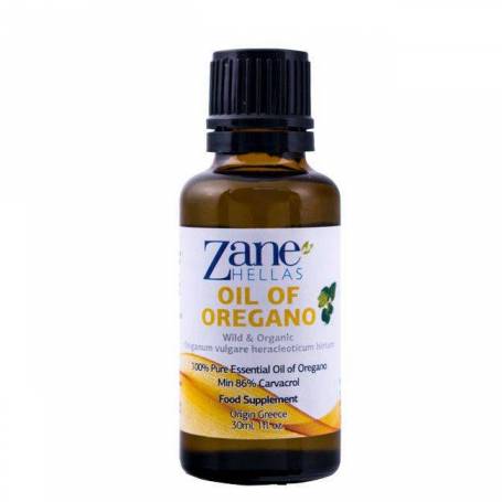 Ulei de oregano salbatic (86% carvacrol) 15ml, Zane Hellas