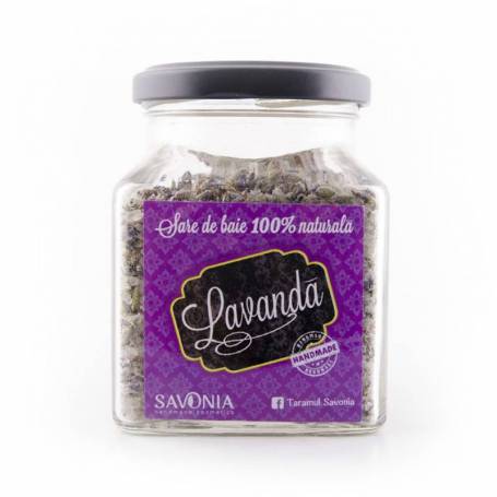 Sare de baie cu Lavanda, 350g, Savonia