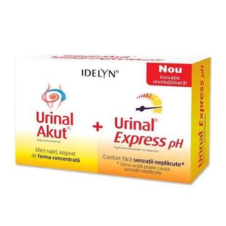 Pachet Urinal Akut si Urinal Express pH, Idelyn