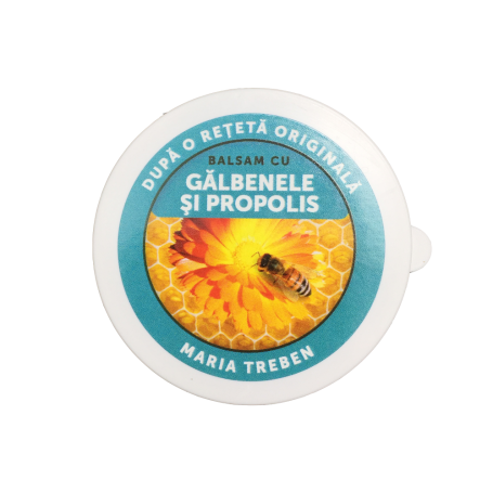 Crema balsam cu galbenele si propolis Maria Treben, 30ml Transvital