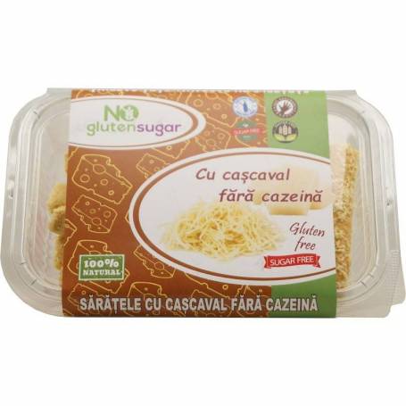 Saratele fara gluten cu Cascaval fara Cazeina 200g, No Gluten Sugar