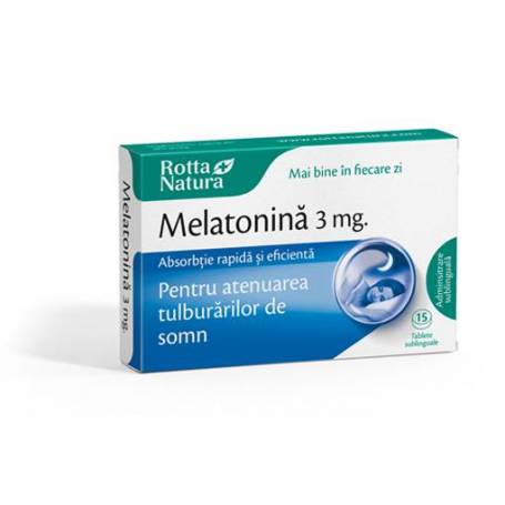 Melatonina 3mg, 30cpr - Rotta Natura