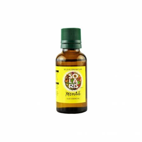 Ulei de menta esential 30ml, Solaris