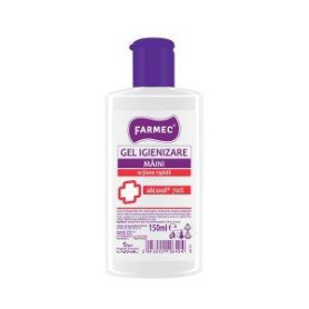 Gel Igienizare Maini cu Alcool 70%, 150ml, Farmec