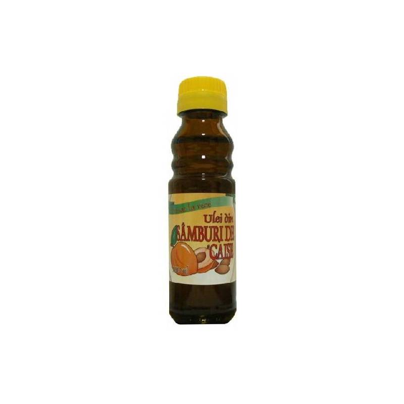 Ulei din samburi de Caise presat la rece 100ml, Herbavit