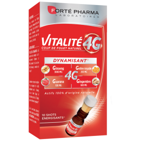 VITALITE 4G DYNAMISANT 10 doze, FORTE PHARMA