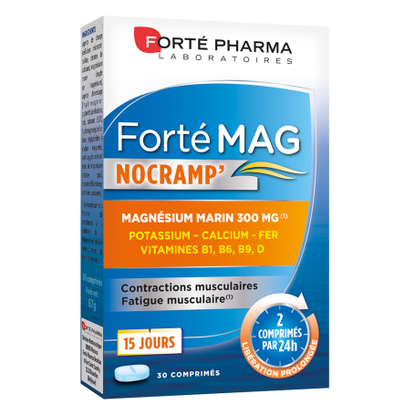 ForteMag NoCramp, fara crampe musculare, 30 comprimate, Forte Pharma