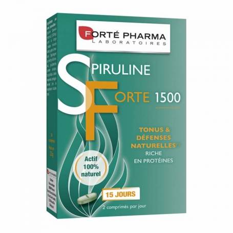 Spirulina Forte 1500mg, 30 comprimate, Forte Pharma