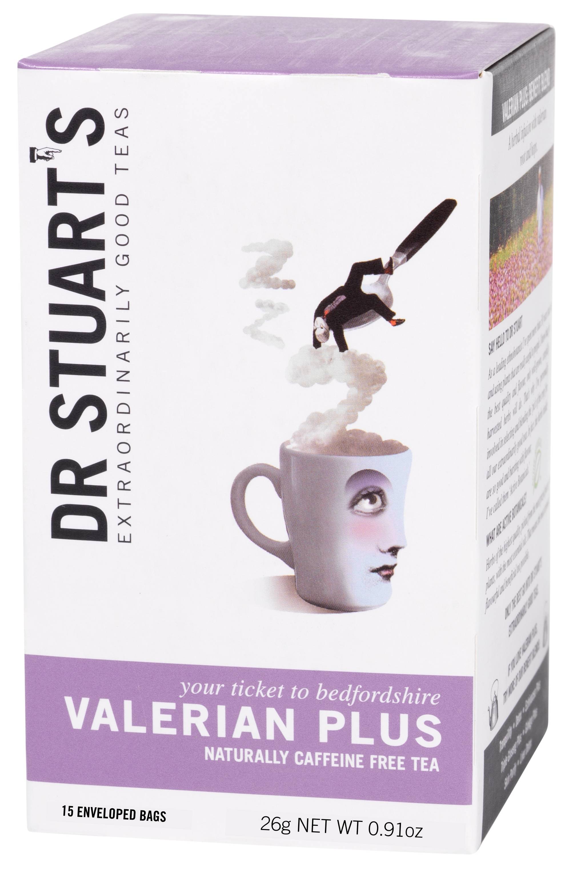 Ceai valerian plus, 15plicuri - dr. stuarts