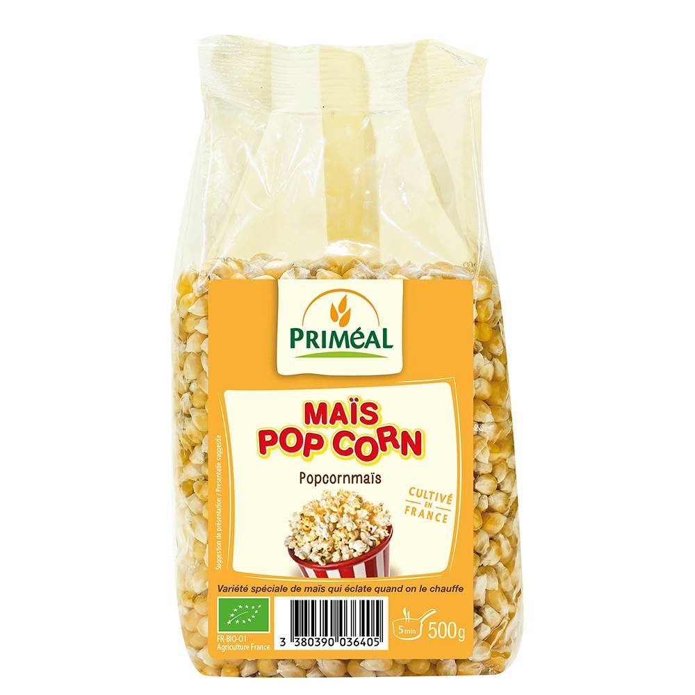 Porumb pop corn, 500g, eco-bio - primeal