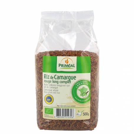 Orez rosu de CAMARGUE, 500g, eco-bio - Primeal