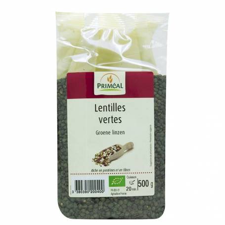 Linte verde eco-bio 500g Primeal