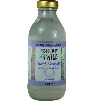 Seva de mesteacan cu fructoza bio 330ml - absolutely wild