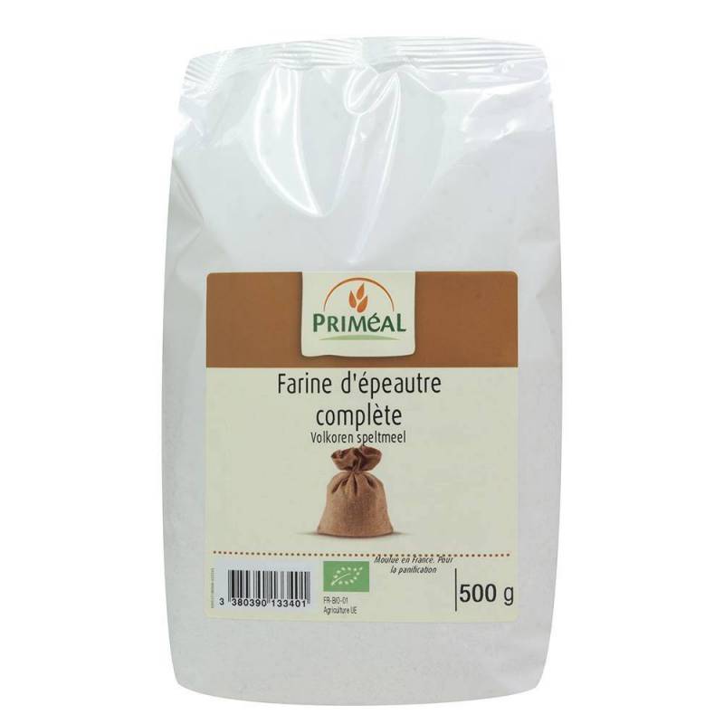 Faina integrala de spelt, 500g, eco-bio - Primeal