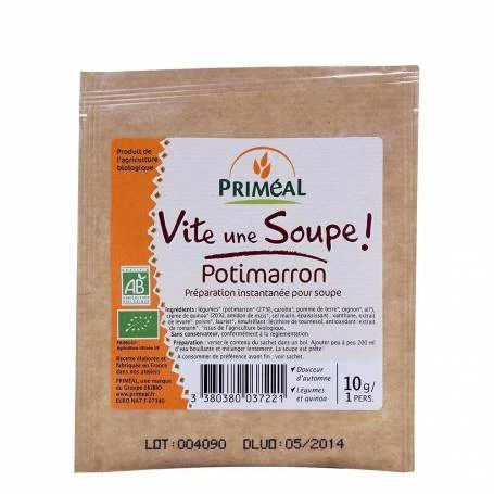 Supa cu dovlecei si quinoa, 10g, eco-bio - Primeal