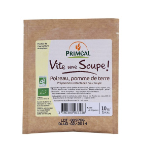 Supa cu praz si cartofi, 10g, eco-bio - Primeal