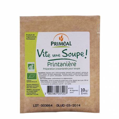 Supa de primavara cu quinoa, 10g, eco-bio - Primeal