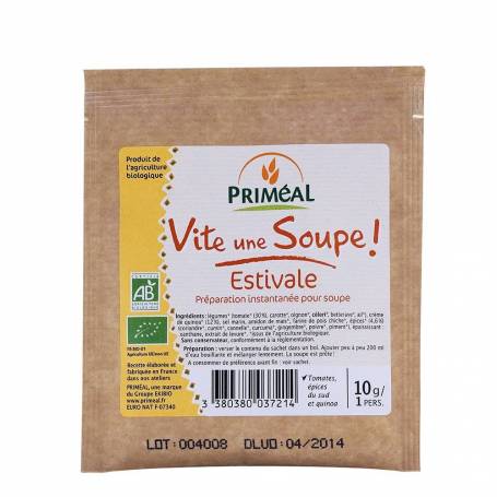 Supa de vara cu quinoa, 10g, eco-bio - Primeal