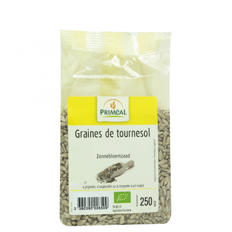 Seminte de floarea soarelui, 250g, eco-bio - Primeal