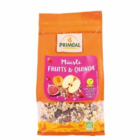 Musli cu quinoa si fructe, 350g, eco-bio - Primeal