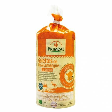 Rondele de  orez de Camargue, cu quinoa, 130g, eco-bio - Primeal