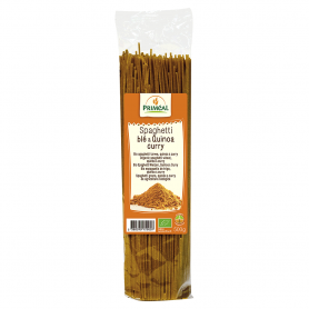 Spaghetti cu quinoa si curry, 500g, eco-bio - Primeal