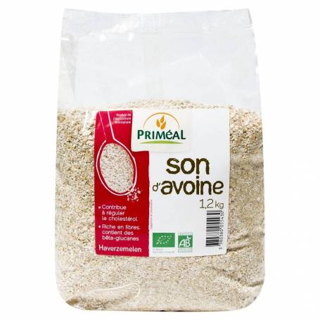 Tarate de ovaz  bio, 1,2Kg, eco-bio - Primeal