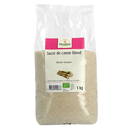 Zahar alb din trestie de zahar, 1Kg, eco-bio - Primeal