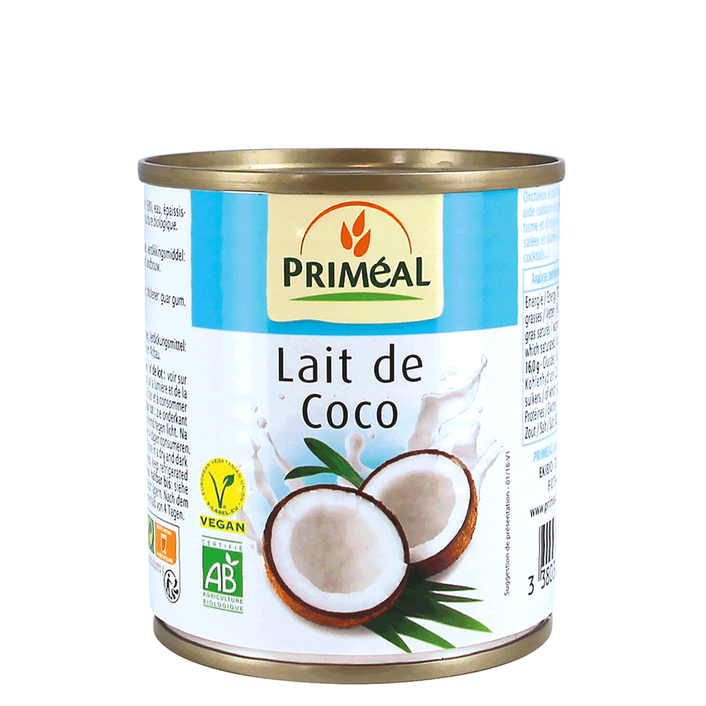 Lapte De Cocos , 225ml, Eco-bio - Primeal