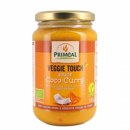 Veggie Touch, Sos cu curry si cocos, 345g, eco-bio - Primeal