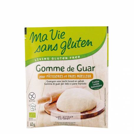 Guma de Guar fara, gluten, 60g, eco-bio - Ma vie sans Gluten
