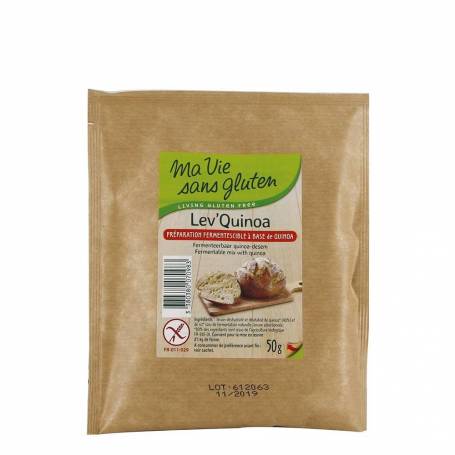 Drojdie maia de quinoa fara gluten, 50g - Ma vie sans Gluten