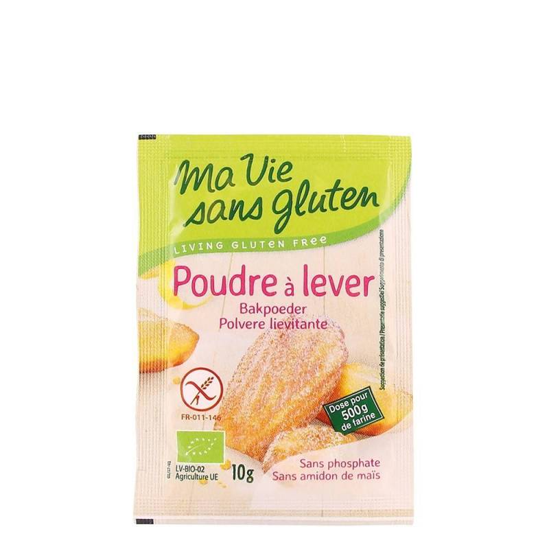 Praf de copt de porumb, fara gluten, fara amidon, 4x10g, eco-bio -