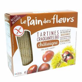 Turte crocante cu castane - fara gluten 150g eco-bio Le pain des fleurs