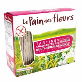 Turte crocante multicereale - fara gluten150g eco-bio Le pain des fleurs