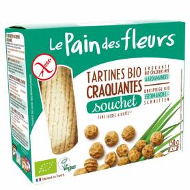 Turte crocante cu alune tigrate- fara gluten eco-bio 150g Le pain des fleurs