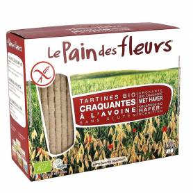 Turte crocante din ovaz - fara gluten 150g eco-bio Le pain des fleurs