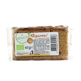Turta dulce, 55% miere, eco-bio, 2x20 g - Bisson